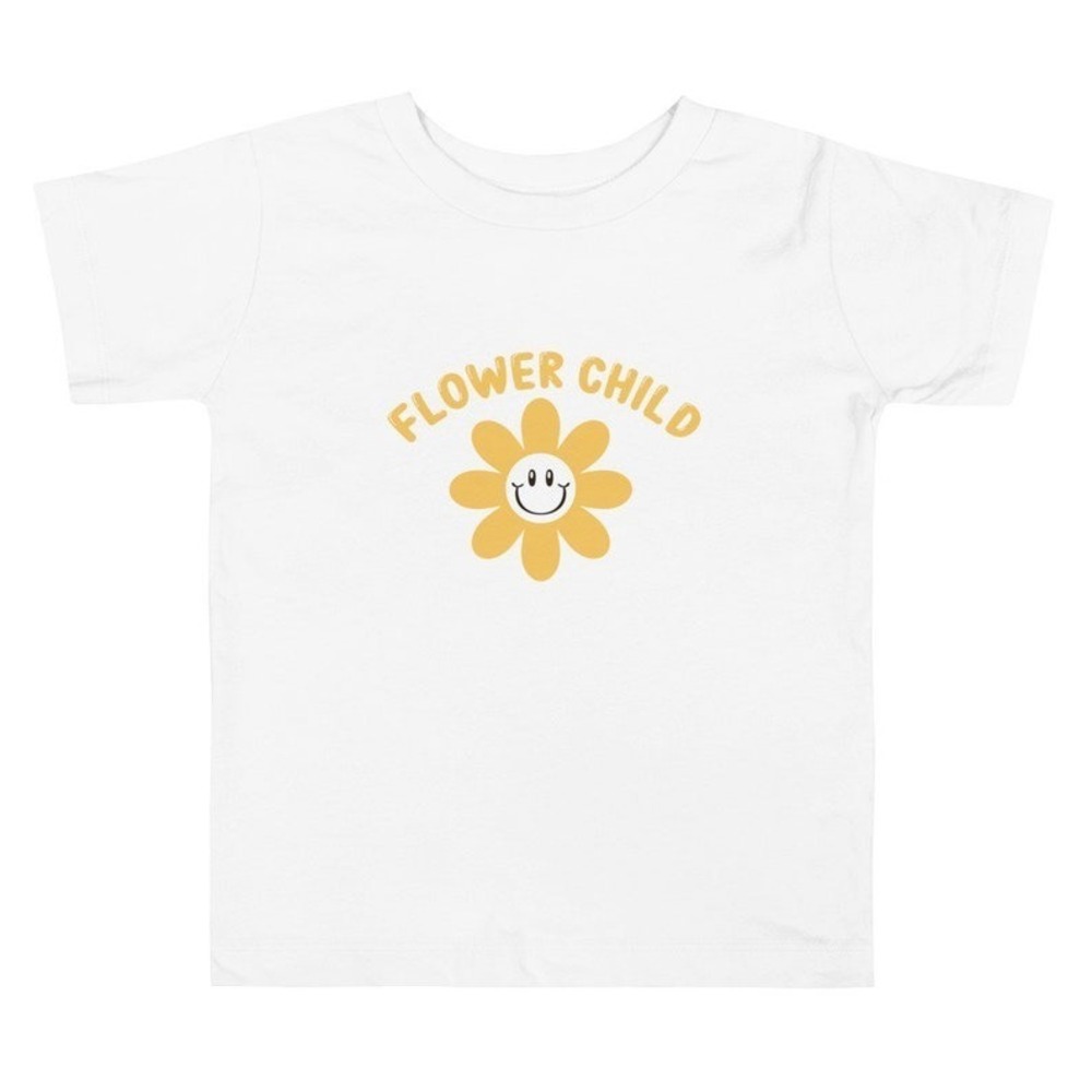Flower Child Toddler Graphic Tee